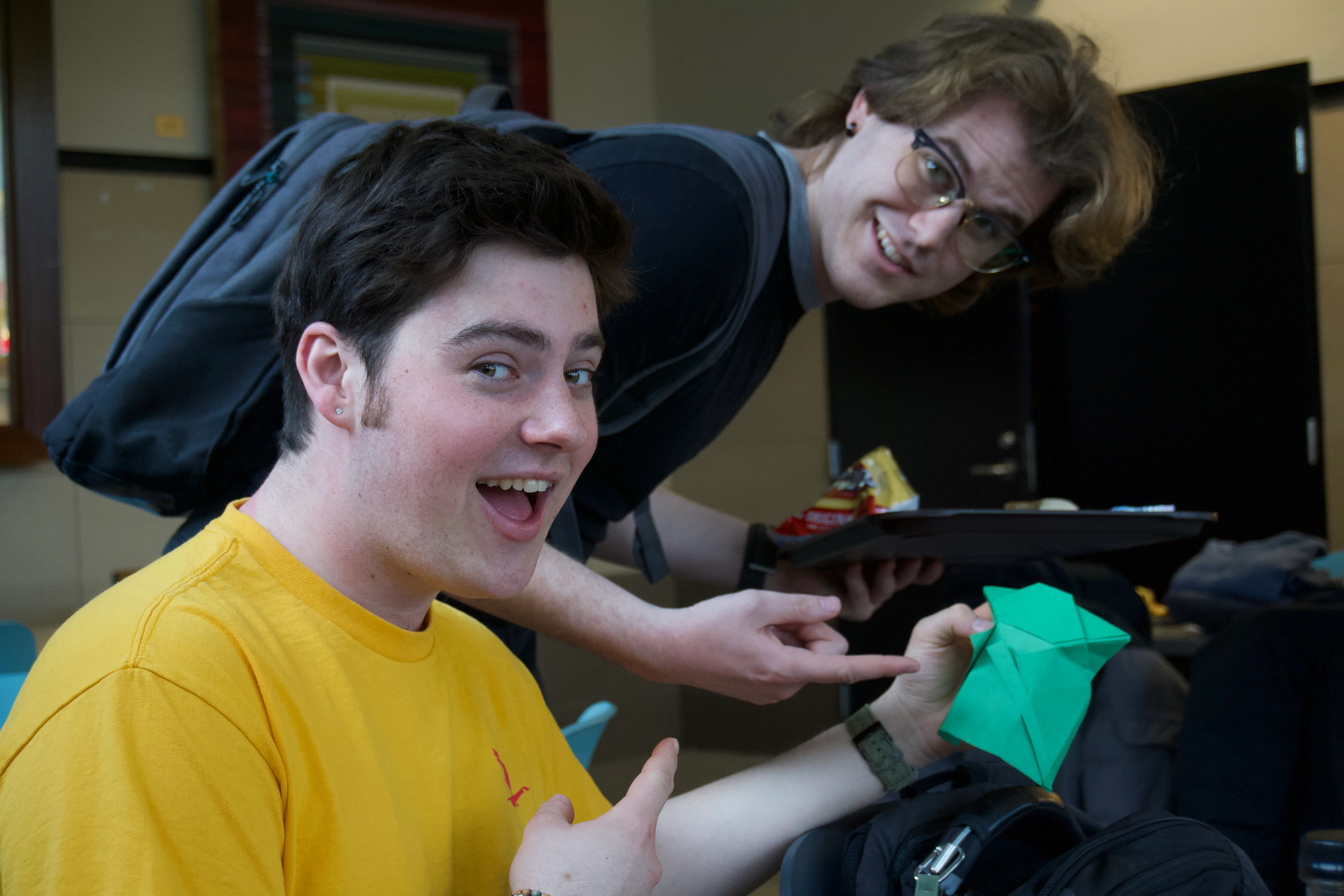 Behind the scenes on Trashboat, filming photo DSC7206